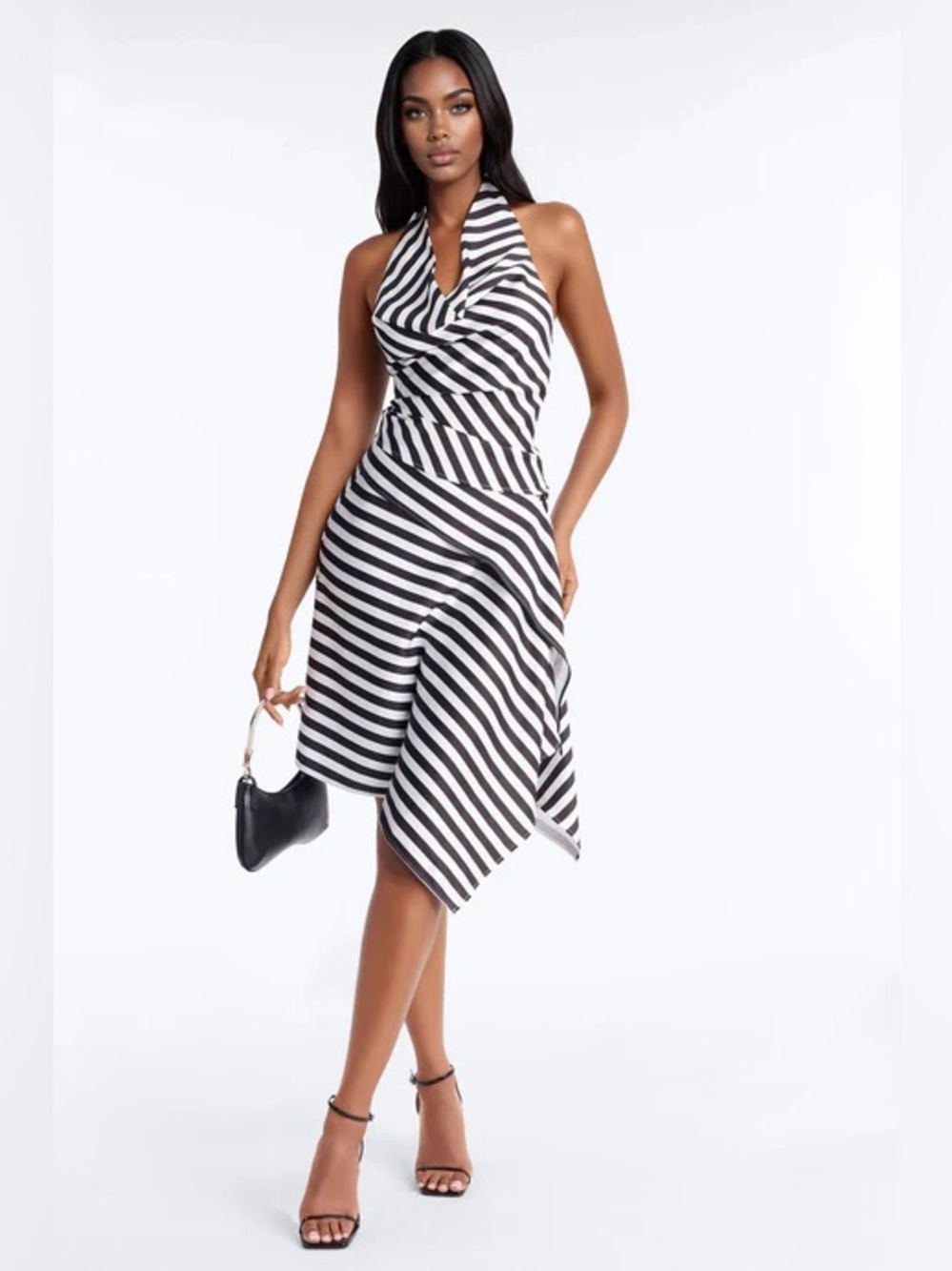 Fashion Nova Striped skirt set. Size L. But fits like a M.